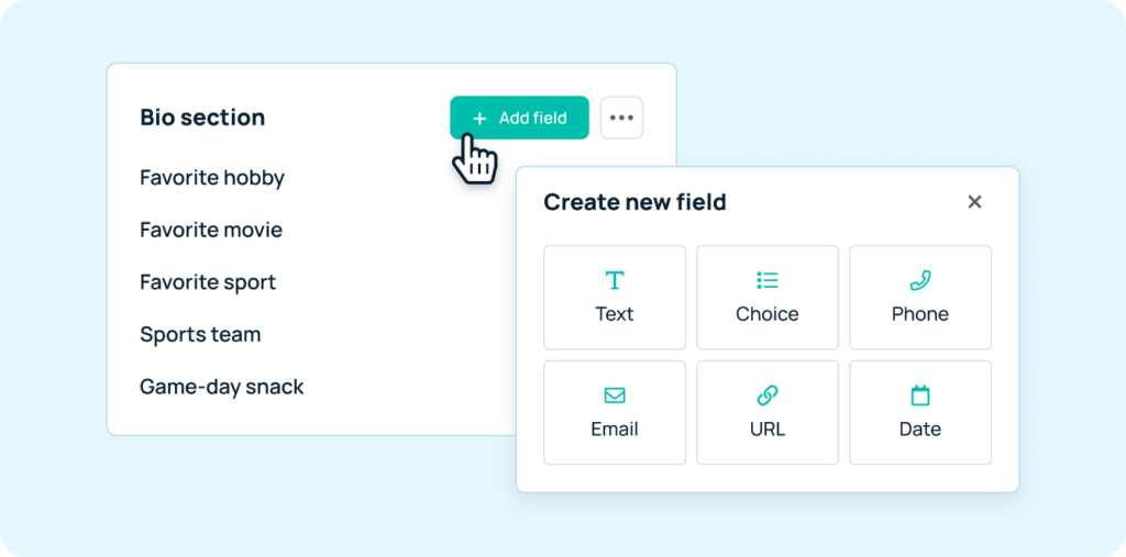GoProfiles employee profiles custom bio fields 