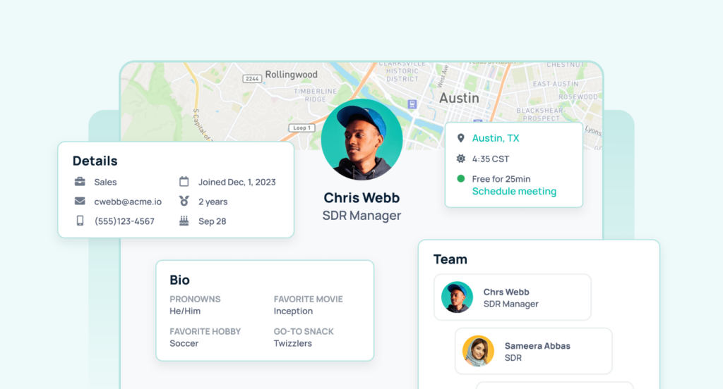 Employee profiles at Rad AI powered by GoProfiles