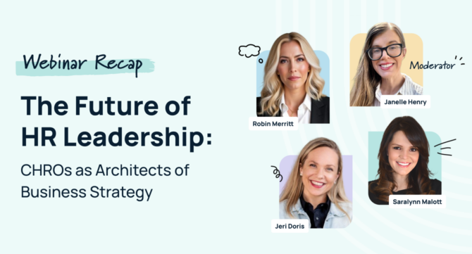 The Future of HR Leadership: CHROs as Architects of Business Strategy