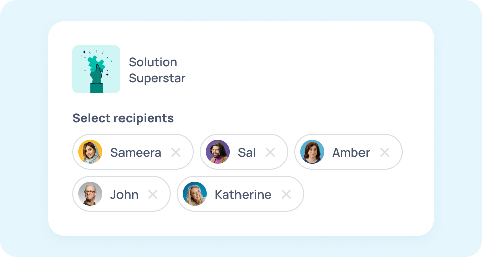 Employee recognition for teams with GoProfiles