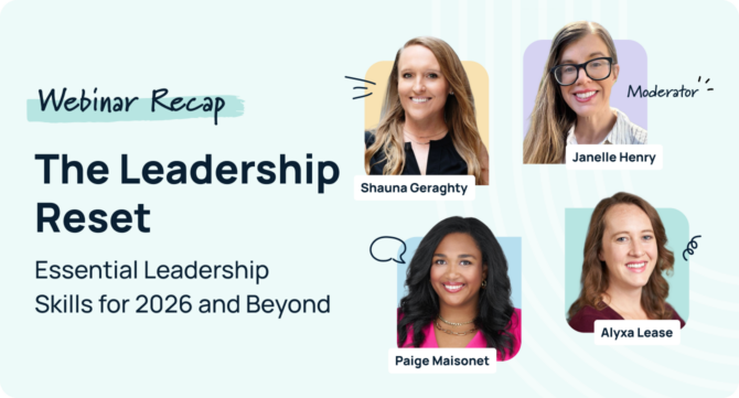 People leaders discussing future-ready leadership skills, AI fluency, and human-centered leadership for 2026