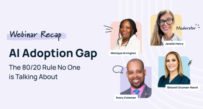 Webinar Recap: AI Adoption Gap — The 80/20 Rule No One Is Talking About