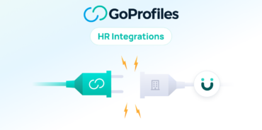 GoProfiles HR Integrations graphic showing a plug connecting to a company system