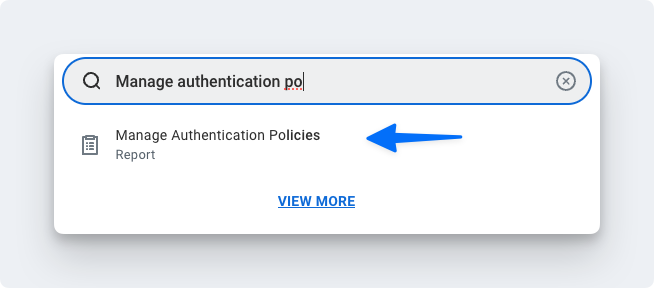validating the authentication polict is sufficient